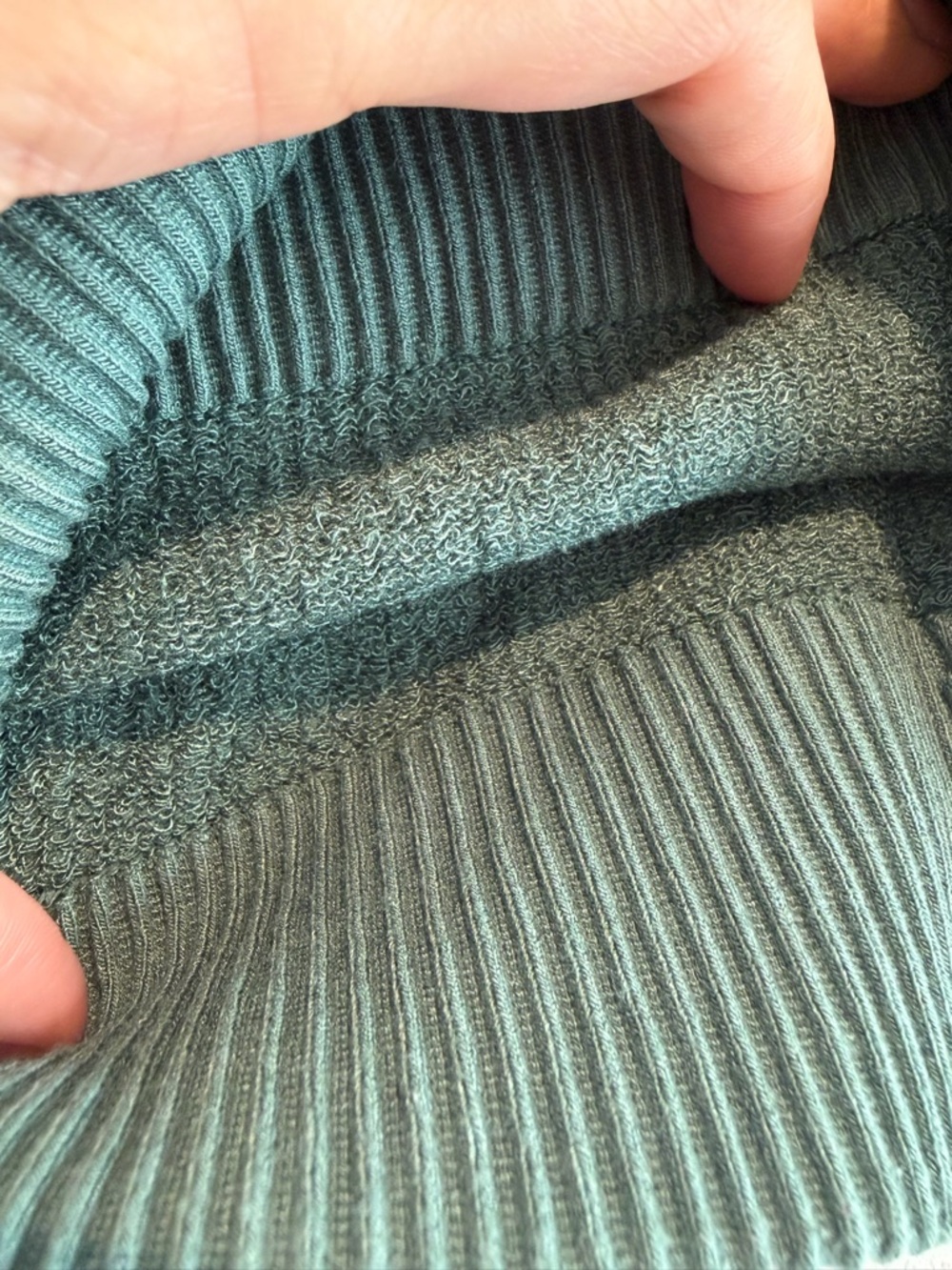 Altar'd State Ribbed Racerback Tank in Deep Green - Picture 7 of 9